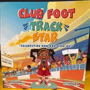Club Foot Track Star Children's Book